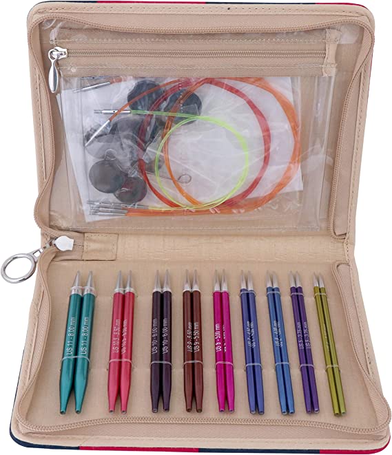 KnitPro  Set agujas de crochet Zing - The Lana Box